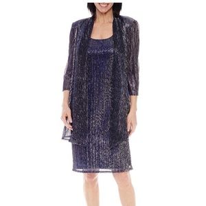 NWT R & M Collection Evening MIDI Dress 14